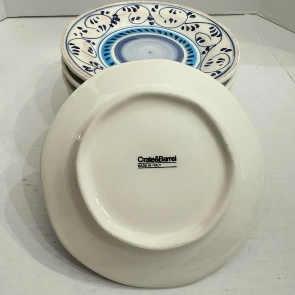 LOT of 3 Crate & Barrel ROVELLO 7